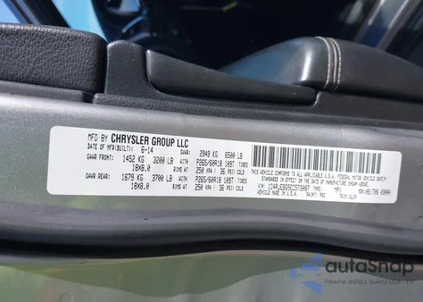 2014 Jeep Grand Cherokee Limited from USA, damaged, VIN 1C4RJEBG5EC573087